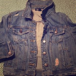 XXI Cropped Denim Jacket
